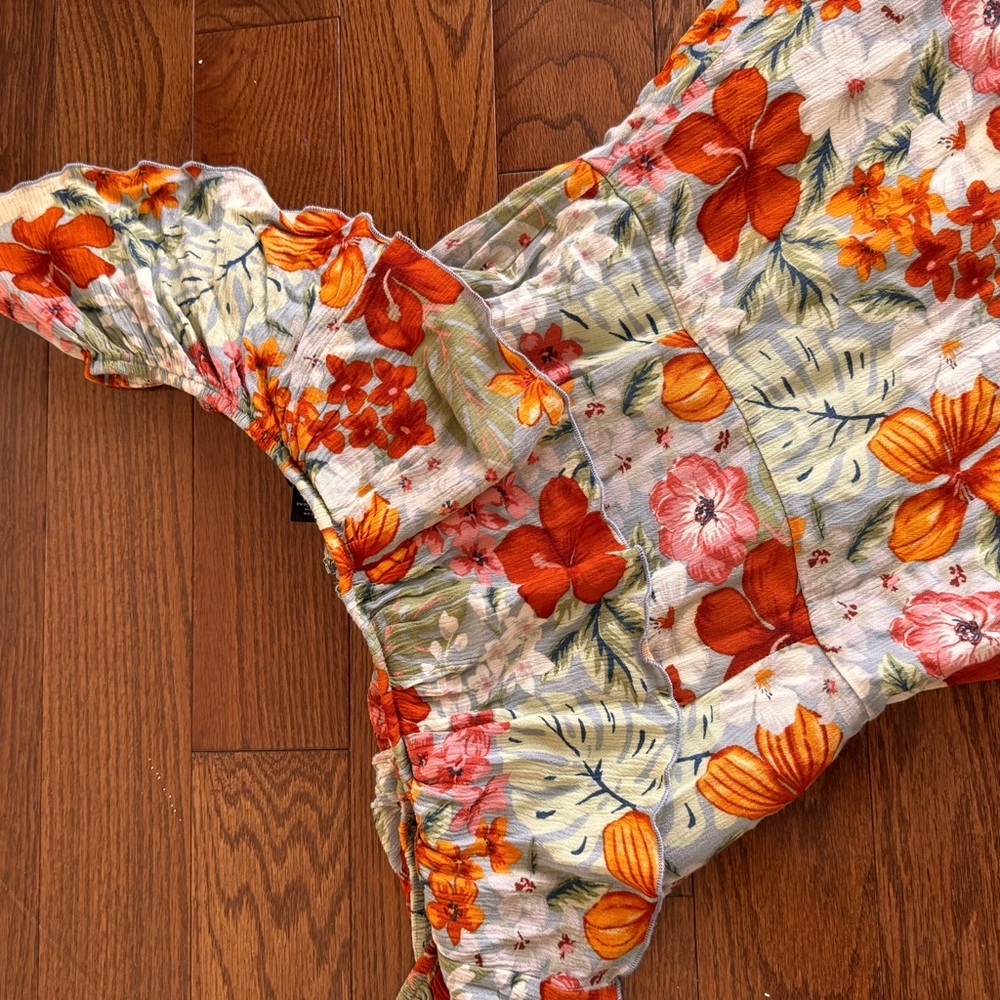 Floral Off-Shoulder Dress
